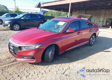 2018 Honda Accord Ex-L z USA, uszkodzony, nr VIN 1HGCV1F53JA107421